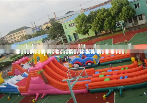 Commercial Huge Inflatable Courses/inflatable Adventure Time photo-5