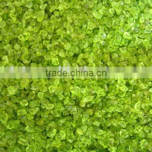 Natural Green Olive Quartz Tumbled Stone