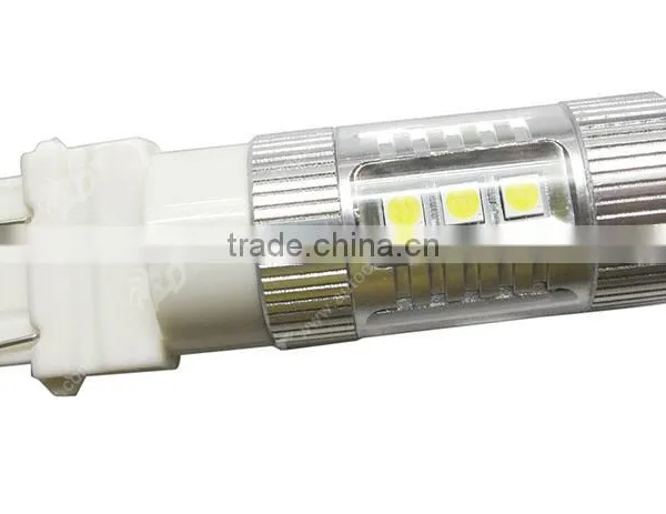 White 80W Car LED Brake Light, Rear Signal Lamp Bulb 3157 T25 P27/7W photo-2