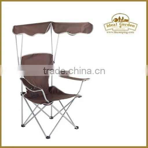 Beach chair with canopy