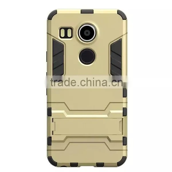 2 In 1 TPU+PC Case With Stand, Armor Stand Phone Case for LG Nexus5X photo-3