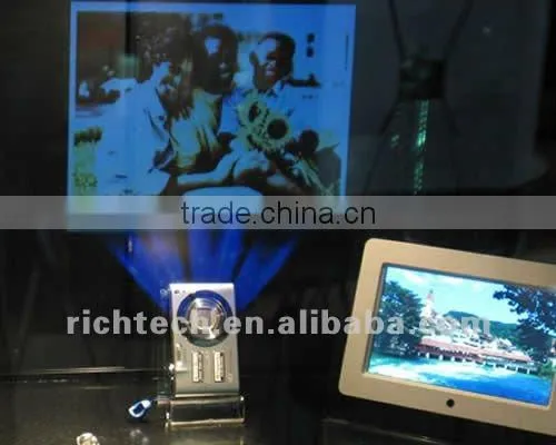 Newest 3D Richtech Hologram Showcase for Mobile Phone Show photo-3