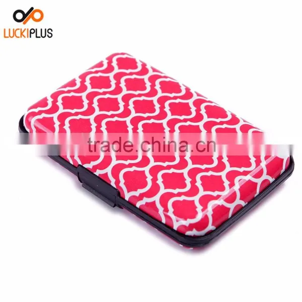 Luckiplus Inventory Black & White Owls Aluminum Wallets Identity Theft Blocker photo-5