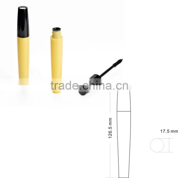 High Quality Empty Hot Yellow Tube Mascara photo-3