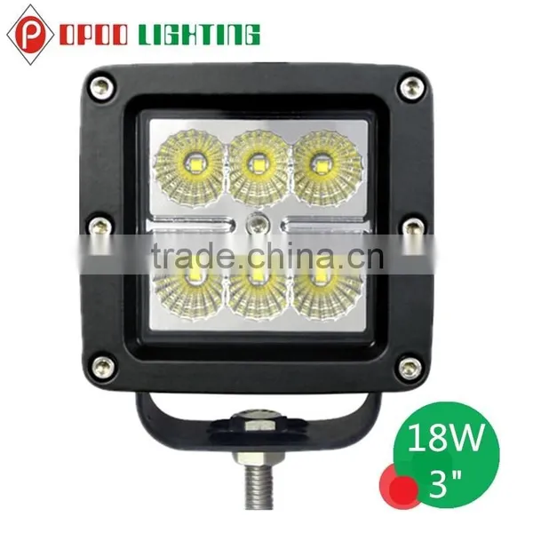 Hot-selling 3" Cube Light, 18W 4x4 Offroad Truck Cube Light photo-2