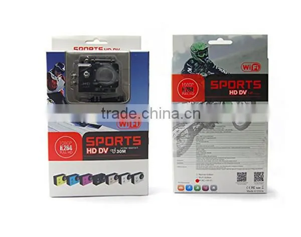 2015 Top Sales 32GB Memory Card Full hd 1080p Wifi Mini Sport Camera for Motor Sports photo-4