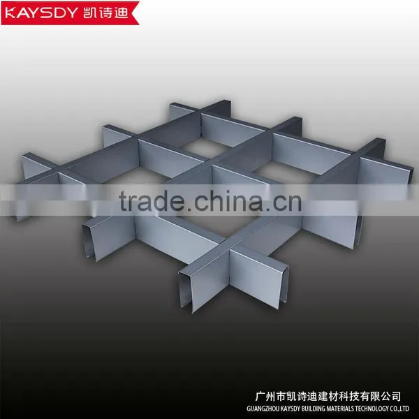 Modern Constuction Materials Open Metal Grid Aluminum Suspended Ceiling photo-2