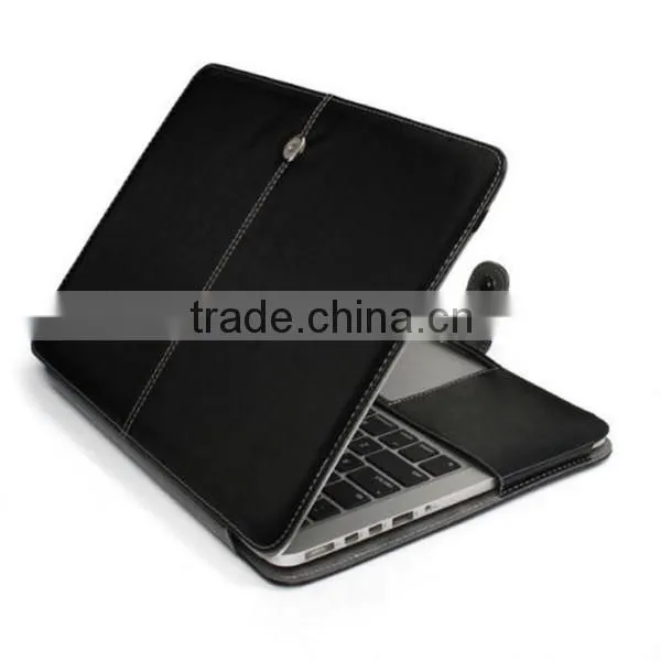 PU Leather 13 Inch Laptop Case Sleeve Bag Cover for MacBook Air photo-2