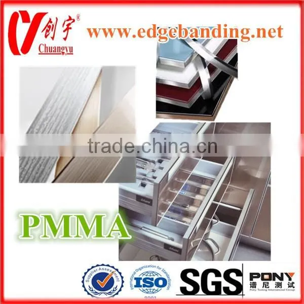Cabinet and Furniture Plastic 3d PMMA Acrylic Edge Banding photo-4