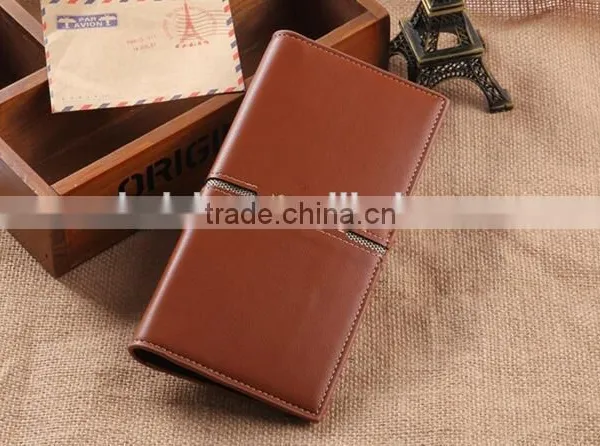 Hot Sale Turkey Mens Long Leather Wallets Designer Purse Wholesale photo-3
