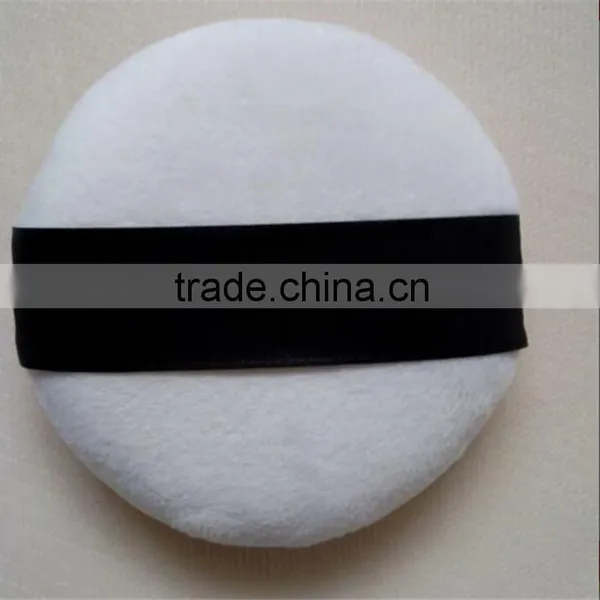 High Quality Custom Cosmetic Puff Soft Baby Powder Puff With Stick photo-2
