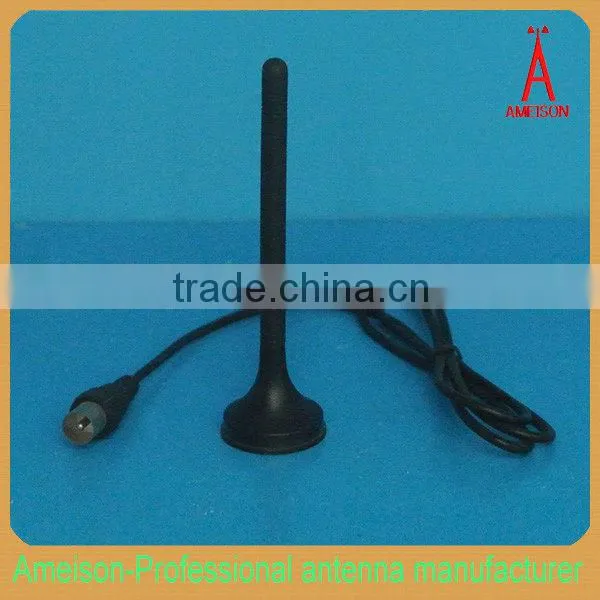 Indoor 174-230/470-862MHz 3dBi Vehicle Mount Omni Range Extender Mobile Base Magnetic Indoor DVB T Antenna AMXM-DVB-3B