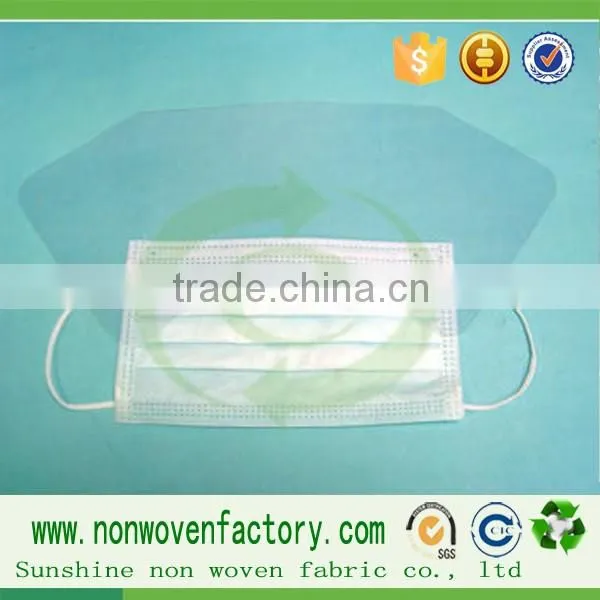 Spun Bond Nonwoven Fabric Non Woven Fabric for Face Mask Cloth photo-3