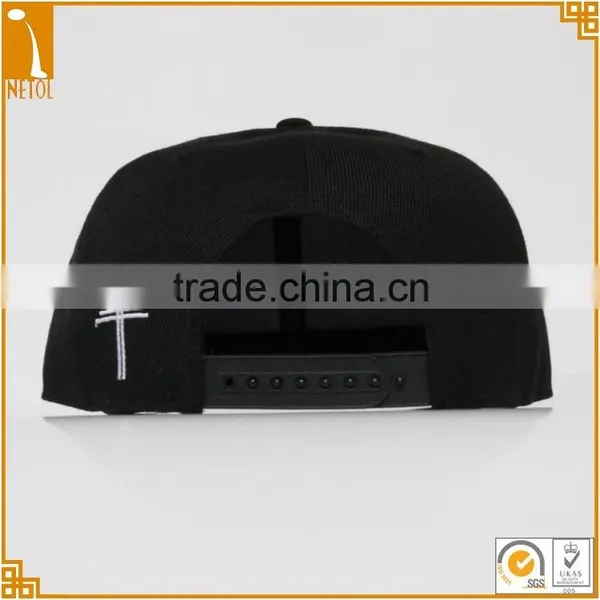 Custom 6 Panel Printed Tape Puff Embroidery Snapback Baseball Caps photo-3