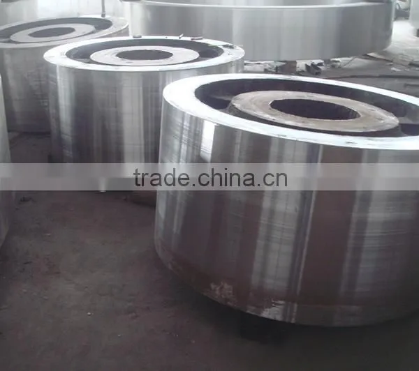 Carbon Steel Casting Support Roller With Shaft photo-4