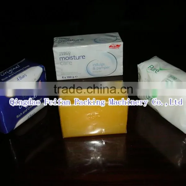 High Speed Bar Soap Cellophane Packing Machine photo-3