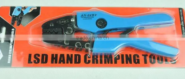 CE;ROHS;ISO Certificate Carbon Steel Hand Crimping Tool AN-04WF 1-6mm2 Ferrules Crimper LSD Brand Hand Press Tool photo-4