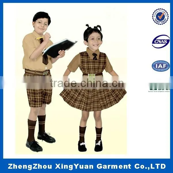 Factory Latest Dress Designs OEM Primary Wholesales School Uniforms photo-3