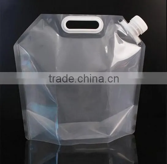 Portable Folding Water Bag / Outdoor Water Carrier Storage / Folding Water Bottle Water Bag photo-3