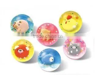 OEM Promotional Cheap Toy Look at the Scenery Small Rubber Balls,bounce Ball