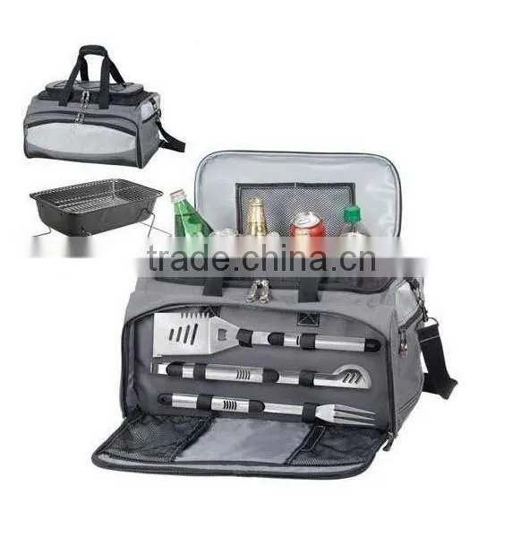 3 in 1 gas BBQ grill with bag