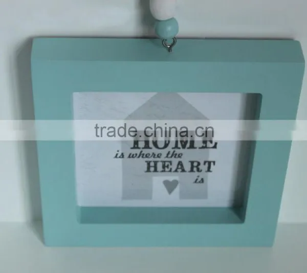 Becautiful, Beaded and Small Decorative Wall-hung Type Wooden Photo Frame photo-3