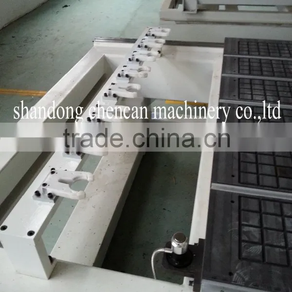 China PVC Membrane Foil/Leg Maker 5 Axis CNC Machine CNC Router With High Quality photo-5