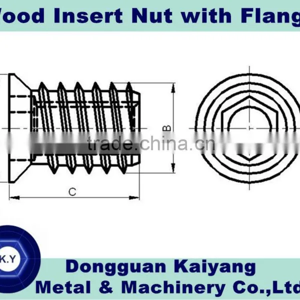 Carbon Steel Threaded Insert Nut photo-6