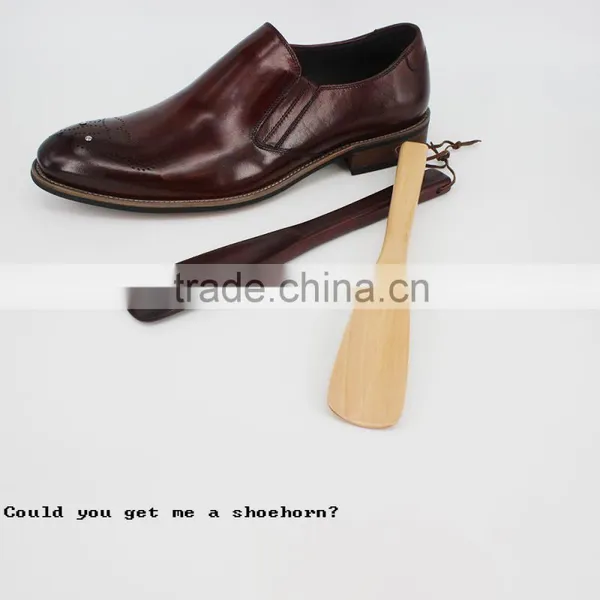 2016 New Fashion Man Leather Shoe Shoehorn