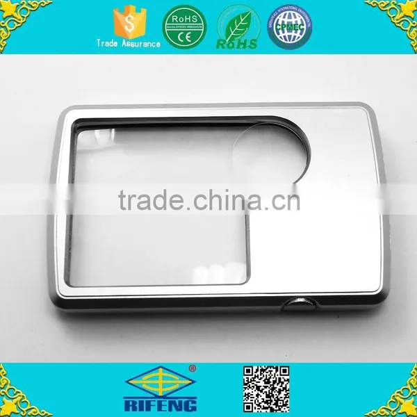 Factory Direct Sale Cheap Pocket Magnifying Glass With Led Illuminated Light photo-3