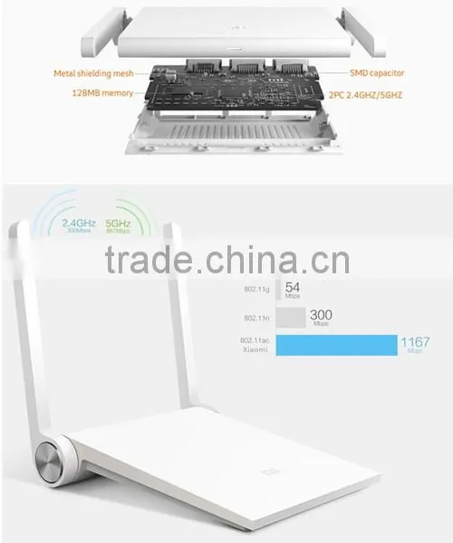 Original Version Xiaomi Mini WIFI Router 11AC WiFi Roteador 2.4G/5G Universal Repeater 1167Mbps USB Smart APP Control photo-3