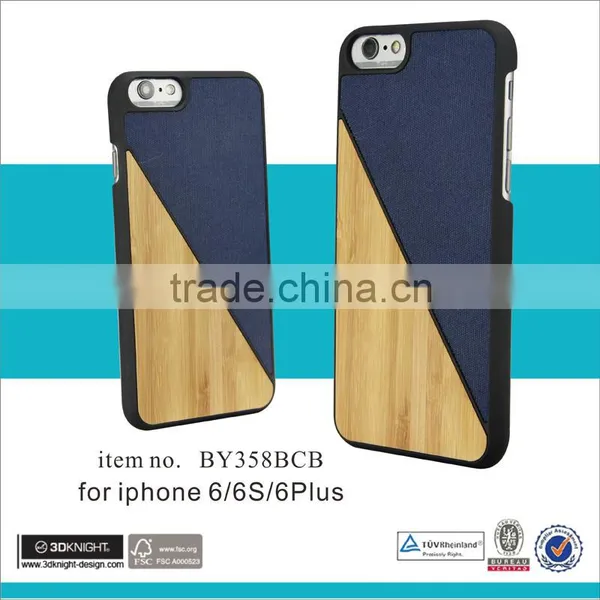 Mobile Phone Accessory Wooden Phone Cover Blank Wood Case for Iphone photo-4