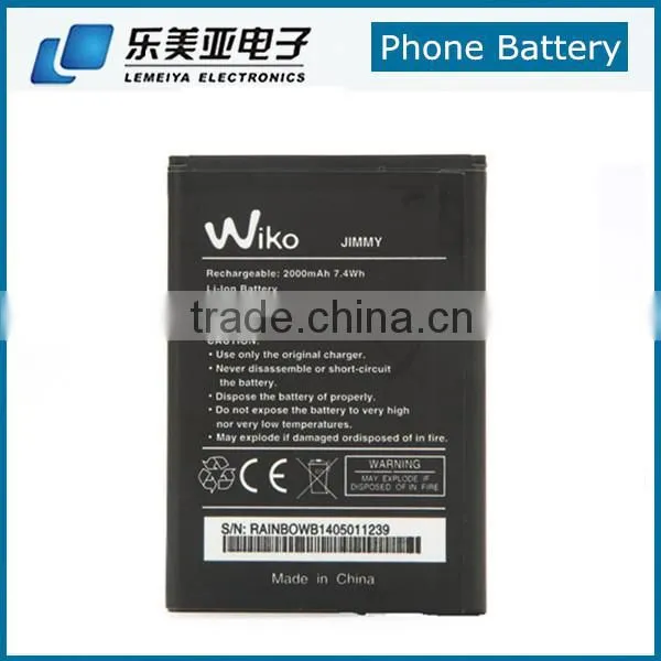 2000mah 12v Li Ion Rechargeable Battery For Wiko JIMMY photo-2