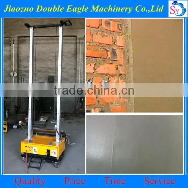 automatic plastering machine for wall/auto rendering machine price/plaster machine used in buildings