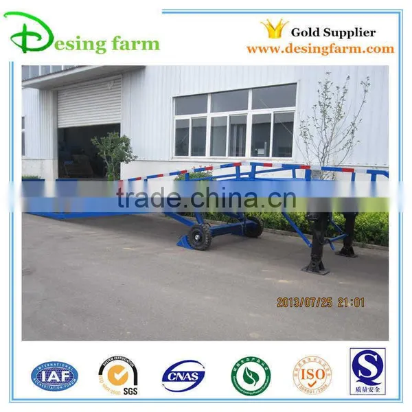 Hydraulic Adjustable Forklift Container Loading Yard Ramp photo-2