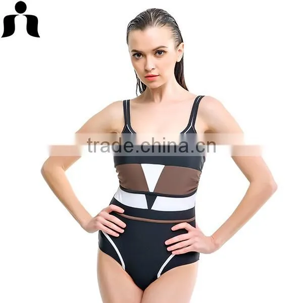 2017 Women One-piece Mature Swimwear photo-6