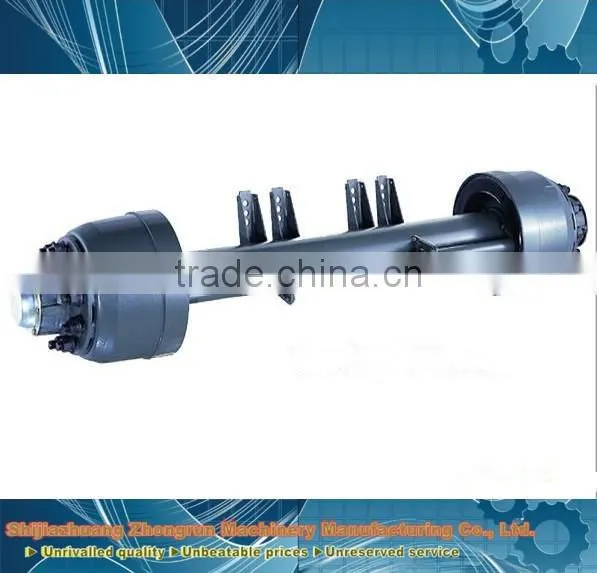 China Top Sale Self Steering Low Loader Axles photo-2