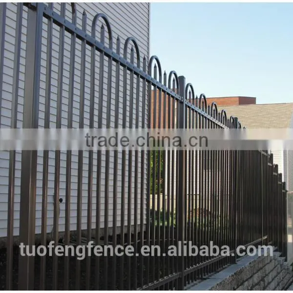 Hot-Dipped Galvanized Steel Fence/wrought Iron Guardrail photo-6