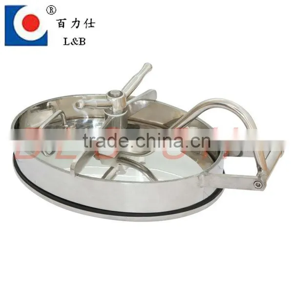 Sanitary Stainless Steel Tank Manhole Cover photo-3