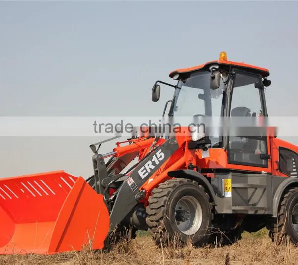 EVERUN ER15 Wheel Loader With EPA Engine/4 in 1 Bucket for Sale photo-3