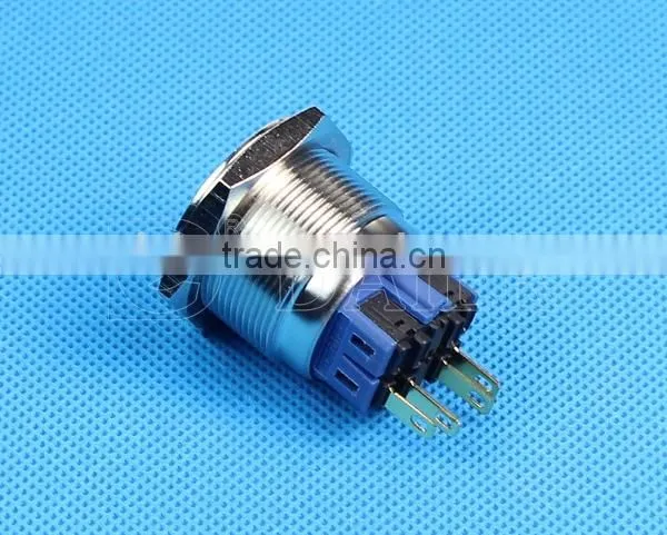 GQ25F-11 25mm SPDT 1NO+1NC Push Button Switch, Waterproof Push Button Switch 220V photo-3