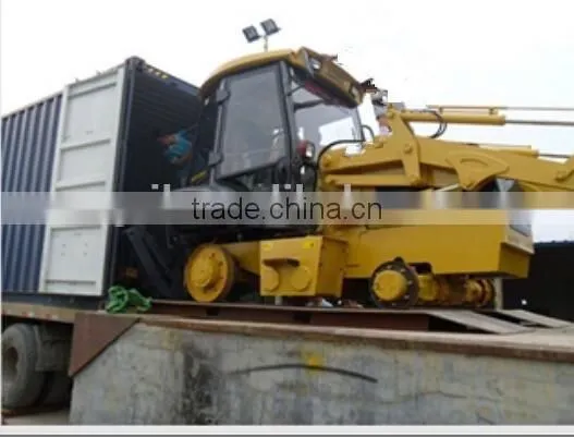 New Style 4WD Hydraulic Joystick Operating Back Hoe Loader Model Wz30-25 With CE Certification photo-3