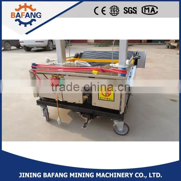 2017 China New Technology Constructions Wall Automatic Cement Plastering Machine for Ceiling photo-3
