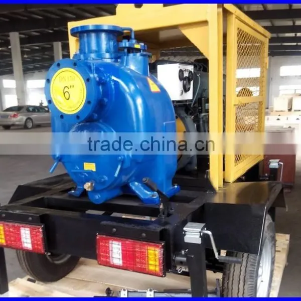 Centrifugal Semi-open Impeller Diesel Water Pump photo-4
