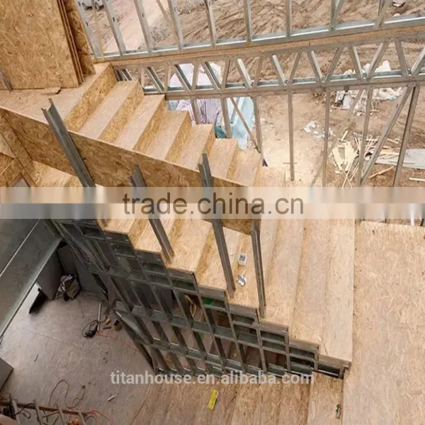 Flat Roof Light Gauge Steel Prefab Town Houses photo-6