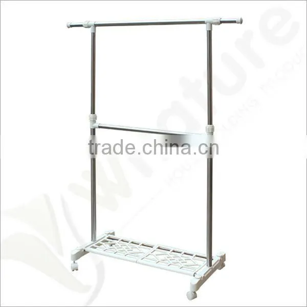 Hanging Clothes Drying Rack With Heavy Duty Loading Elegant Garment Rack Style photo-3