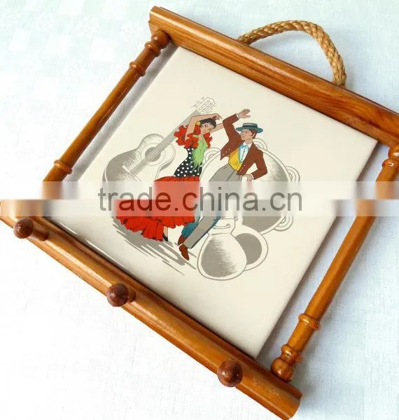 Unusual Vintage Wooden Frame photo-3
