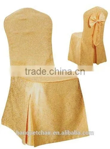 Wholesale Rosy Color Chair Hotel Covers for Wedding photo-3