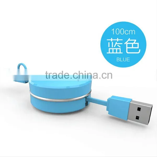 Hot Sale Hidden USB Data Cable Dual Universal Flexible USB Charging Cable For Iphone 5s/6/6s And Android Mobile Phones photo-4