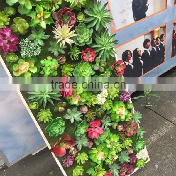 SJ744545 Wall Hanging Artificial Flowers Green Plant Indoor Decoration photo-6